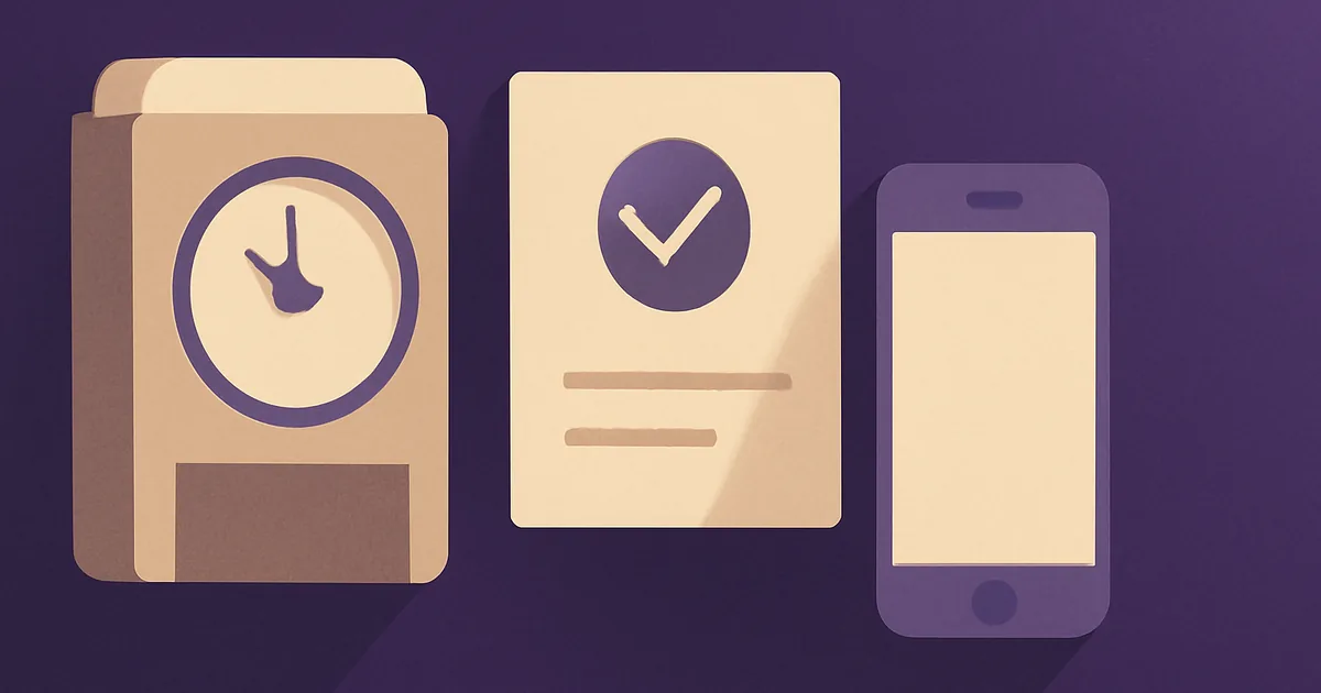 Como escolher um sistema de controle de ponto