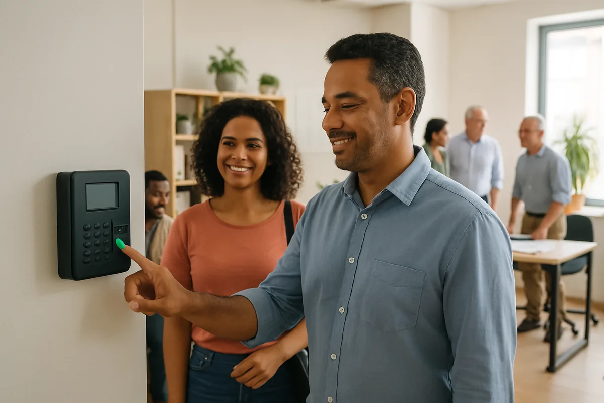 Controle de ponto para milhares de funcionários